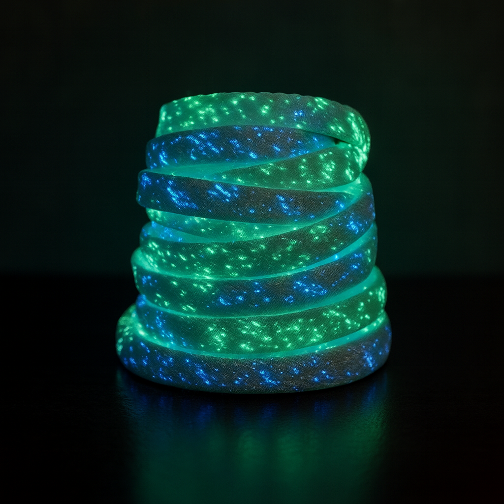 Lacets Fluorescents à Motifs – Glow & Style ▪︎ Brillent dans le noir – Custom sneakers