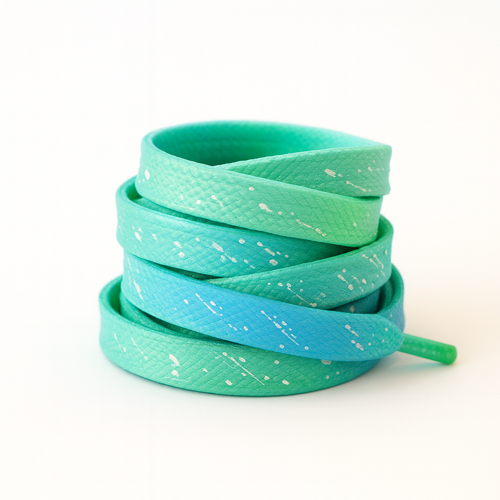 Lacets Fluorescents à Motifs – Glow & Style ▪︎ Brillent dans le noir – Custom sneakers